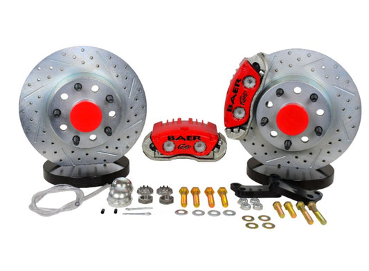 Baer Brakes Applications Using Wilwood Pro MII Spindles 11in Classic Series Front Brake Kit — 5x4.75" BC