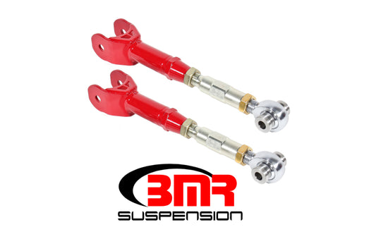 BMR 16-24 6th Gen Camaro Upper Trailing Arms w/ On-Car Adj. Rod Ends - Red