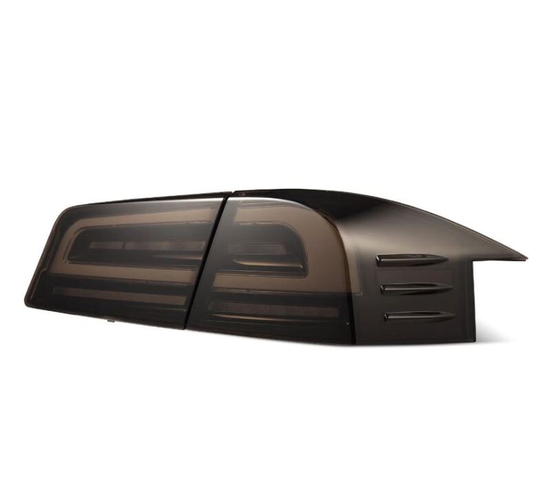 AlphaRex 601120 12-21 Tesla Model S LUXX-Series LED Tail Lights - Black