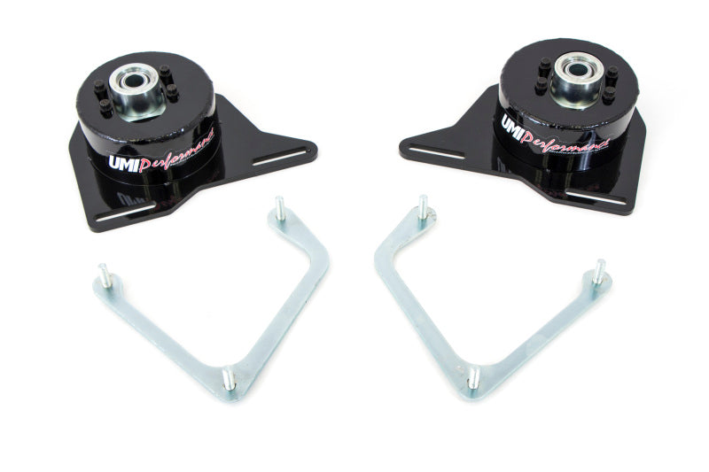 UMI Performance 2040-B Spherical Caster/Camber Plates Black for 1982-1992 F-Body