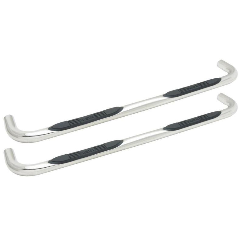 Westin 23-2770 E-Series 3 Nerf Step Bars for 2005-2023 Toyota Tacoma Double Cab Stainless Steel