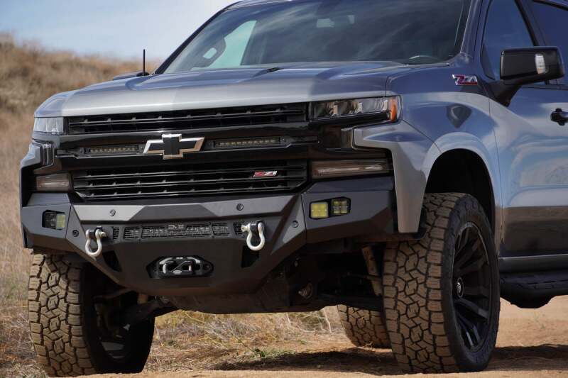DV8 Offroad 19-21 Chevrolet Silverado 1500 SPEC Series Front Bumper - #FBCS1-07