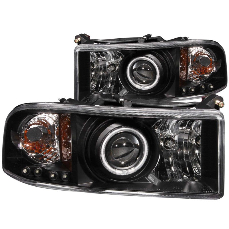 ANZO 1994-2002 Dodge Ram 2500 LED Projector Headlights