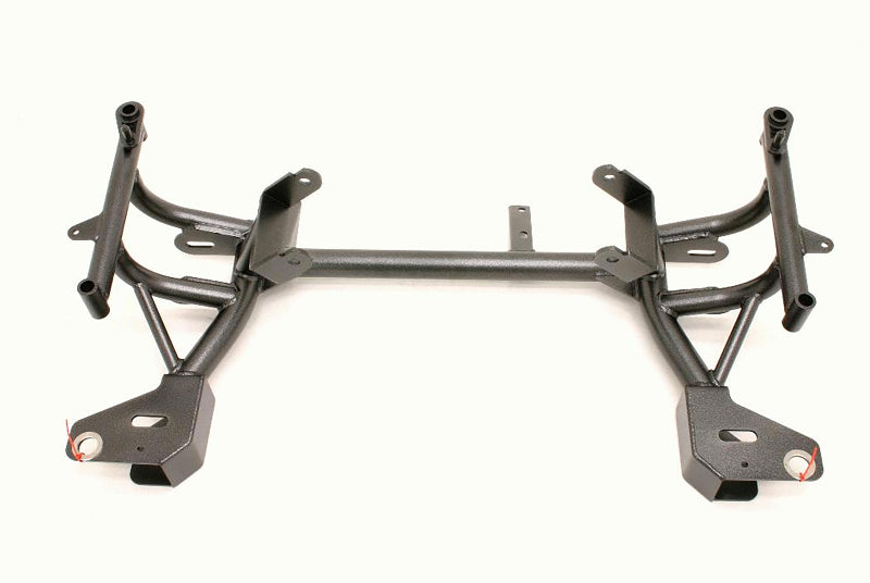 BMR 1998-2002 4th Gen F-Body K-Member with Turbo LS1 Motor Mounts and Pinto Rack Mounts - Black Hammertone