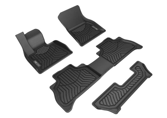 3D MAXpider Maxtrac Front, Rear & 3rd Row Floor Mats for 2019-2024 BMW X5 7-Passenger