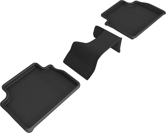 3D MAXpider Kagu Rear Floor Mats for 2017-2021 Alfa Romeo Giulia