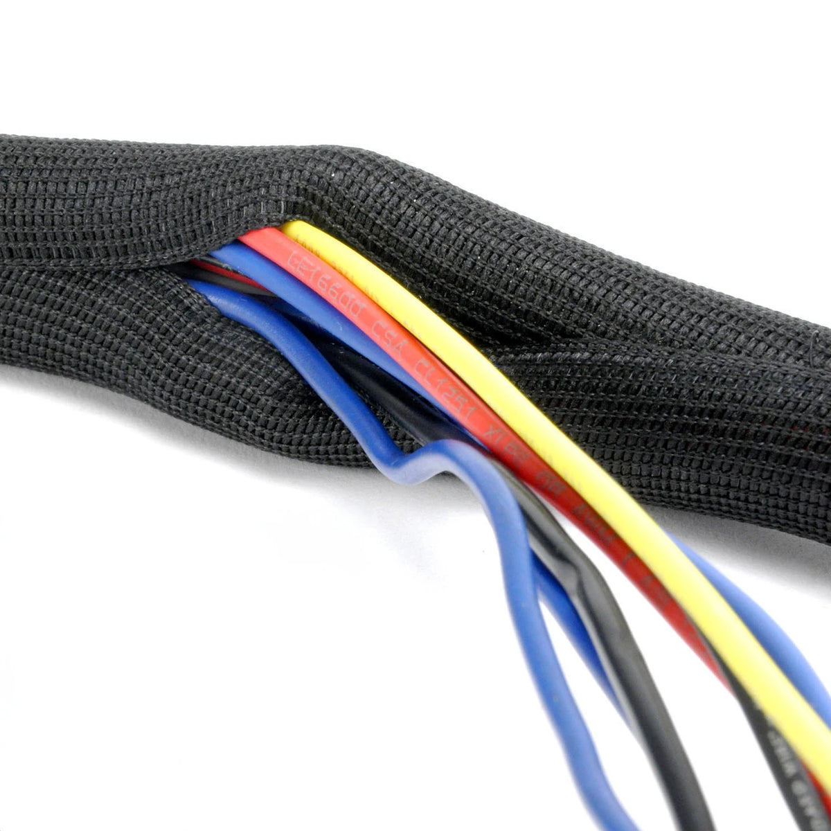 DEI Split Wire Sleeve Easy Loom 10mm-3/8in x 20 Black