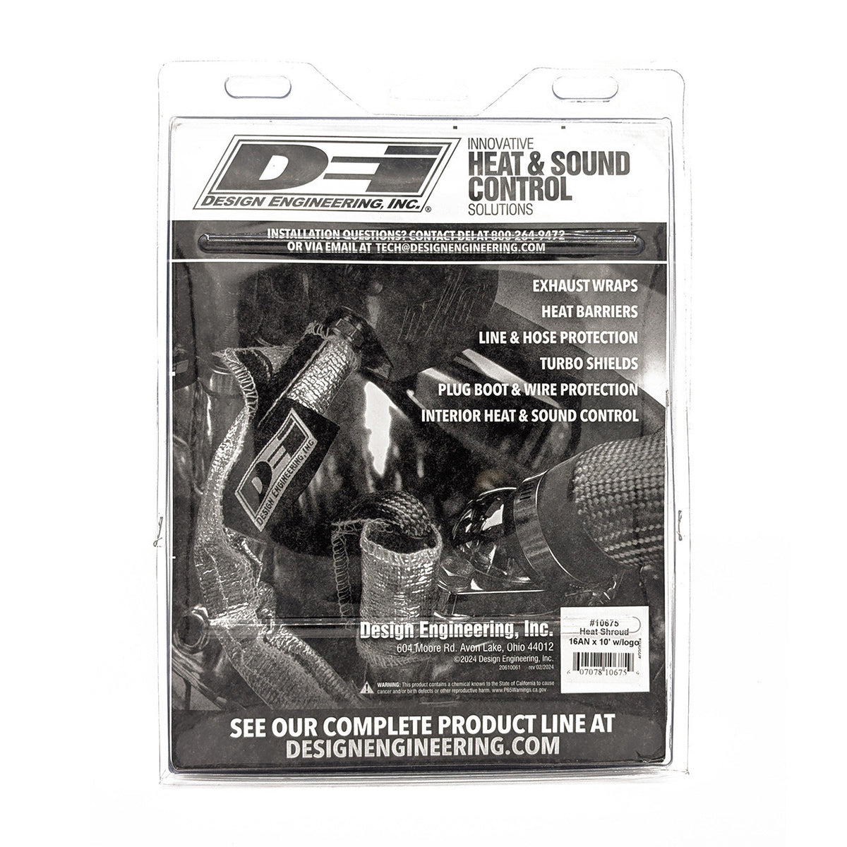 DEI Heat Shroud - 16AN x 10ft