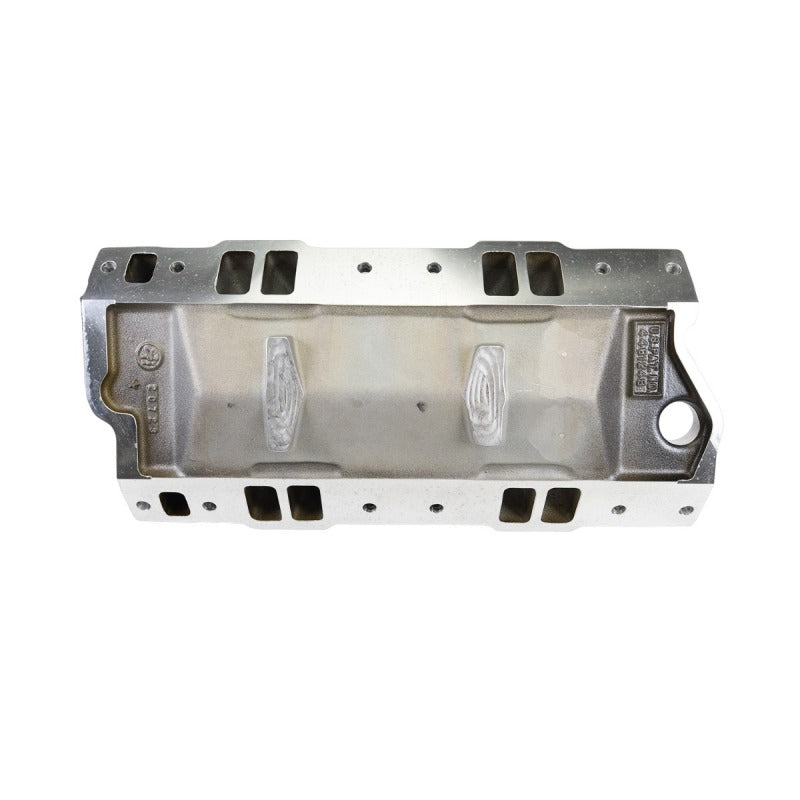 Edelbrock 2975-BP Chevrolet Small Block Victor Jr. 23 Degree Black Plasma Intake Manifold
