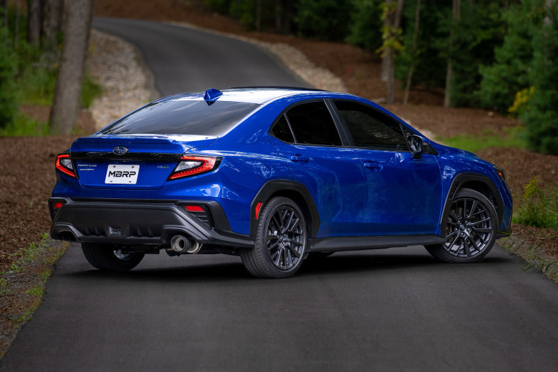 MBRP 2022 Subaru WRX 2.4L 3in Cat Back 5in OD Single Exit - AL