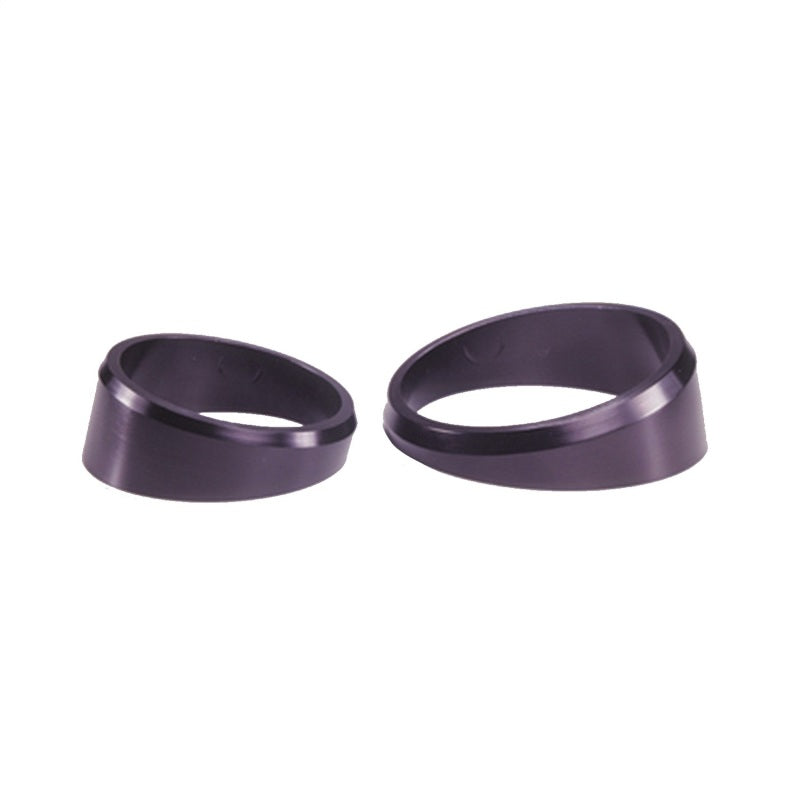 AutoMeter 2234 2-1/16in Black Gauge Angle Rings 3 Pack