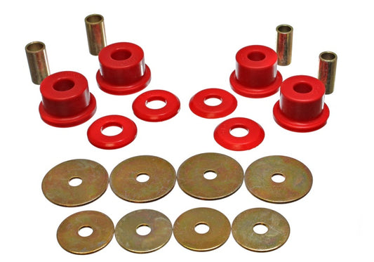 Energy Suspension for 1990-1994 Eclipse AWD Red Sub-Frame Bushing Set 5.4105R