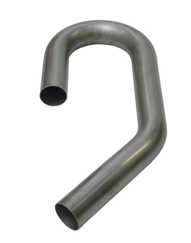 Vibrant 2.375in O.D. T304 SS 90 deg Mandrel Bend 4in x 12in leg lengths