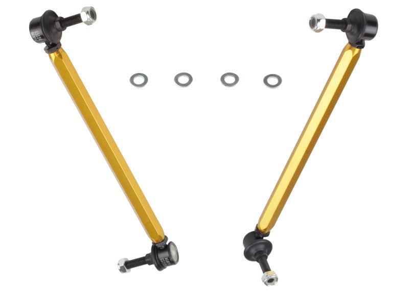 Whiteline KLC176 Front Sway Bar Link Assembly Heavy Duty Adjustable Steel Ball for 2013-2022 Acura ILX, 2011-2016 Honda CR-Z, 2009-2014 Honda Fit and More
