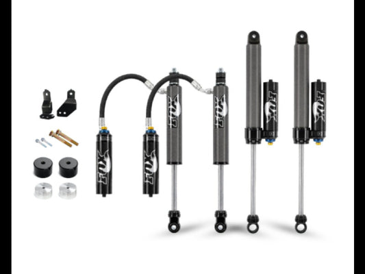 Cognito Motorsports 220-P1233 2-Inch Premier Leveling Kit with Fox 2.5 Reservoir Shocks for 2017-2024 Ford F-250 / F-350 Super Duty 4WD