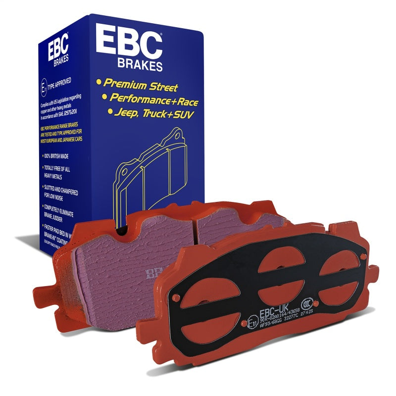 EBC 18-19 Audi S4 / S5 Redstuff Ceramic Low Dust Front Brake Pads DP32277C