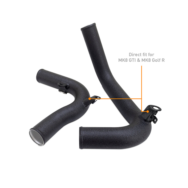 Mishimoto 22+ Volkswagen GTI MK8 (MQB) Intercooler Pipe Kit Black - #MMICP-MK8-22WBK