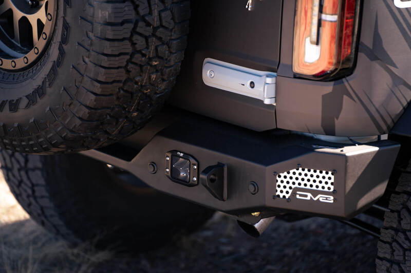 DV8 Offroad 21-22 Ford Bronco MTO Series Rear Bumper - #RBBR-01