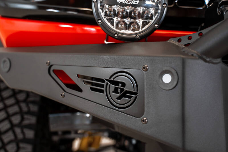 Addictive Desert Designs for 2021+ Ford Bronco Rock Fighter Front Bumper - Hammer Black
