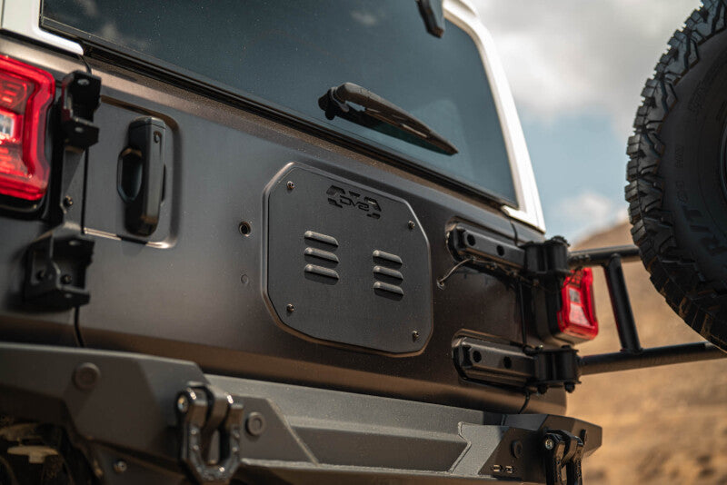 DV8 18-25 Jeep Wrangler JL Body Mounted Tire Carrier - #TCJL-14