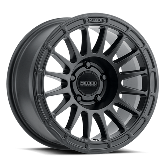 Method MR314 17x7.5 +30mm Offset 5x4.5 73mm CB Matte Black Wheel