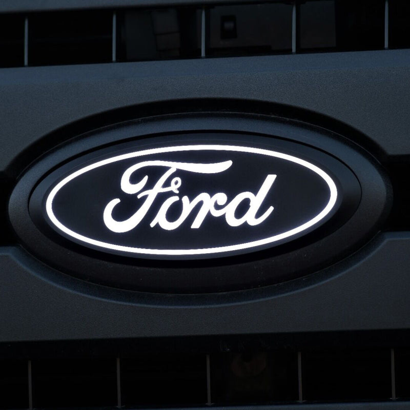 Putco for 2015-2017 Ford F-150 Front Luminix Ford LED Emblem - Fits bar Style Grille