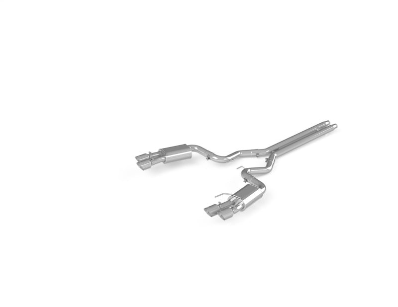 MBRP Mustang GT 5.0 3in Cat Back w/ Quad 4.0in Dual-Wall Tips- T304