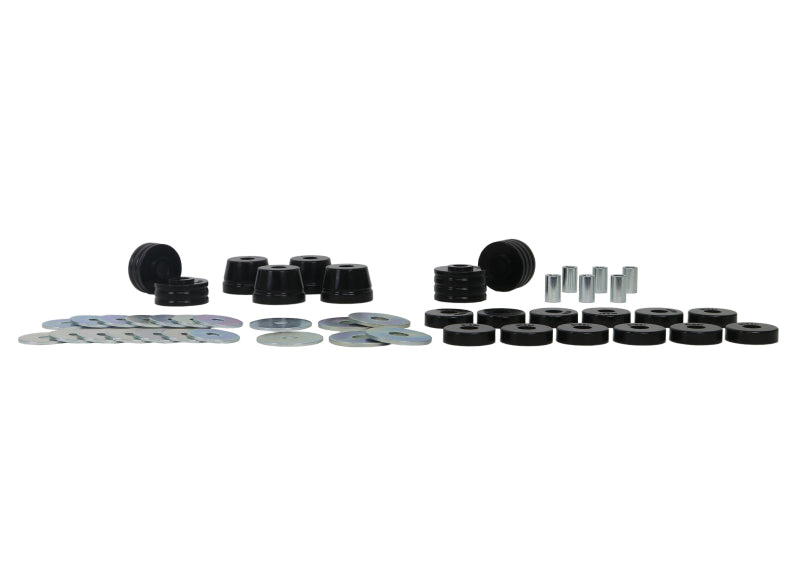 Whiteline W93566 Body Mount Bushing Set for 1975-1993 Dodge Ramcharger