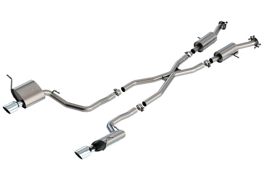 Borla 140835 14-20 Jeep Grand Cherokee 3.6L V6 2/4WD 2.25in S-Type Cat-back - #140835