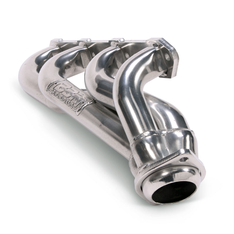 BBK Performance 15110 351W Swap Shorty Unequal Length Headers 1-5/8 Silver Ceramic for Fox Body Ford Mustang 351W Swap