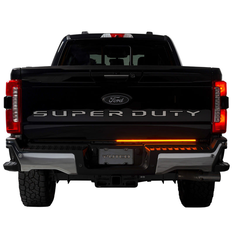 Putco for 2023-2024 Ford Super Duty F-250 60In Direct Fit Blade Kit Tailgate Bars with LED Taillamps