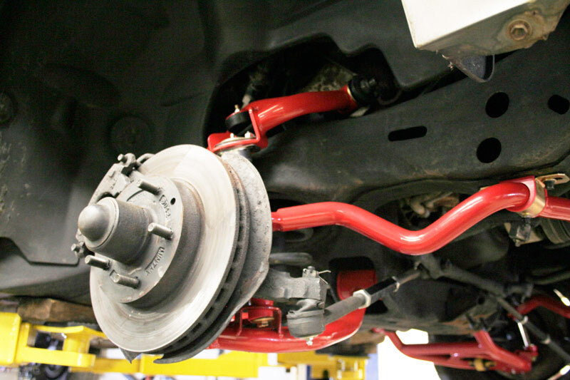 UMI Performance 3035-B 1.25in Solid Chrome Moly Front Sway Bar Black
