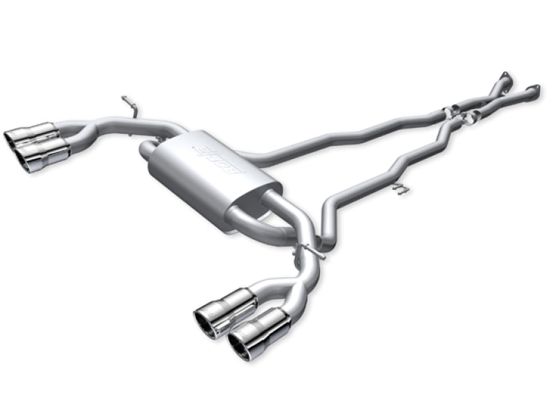 Borla 140345 10-13 Hyundai Genesis 3.8L-V6 SS Catback Exhaust - #140345