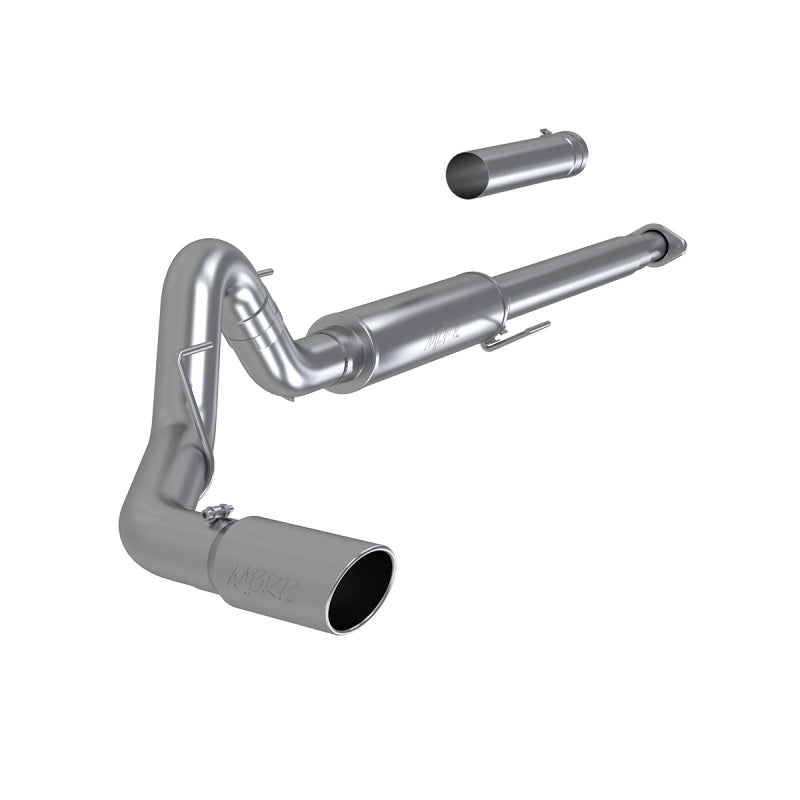 MBRP S5259409 Armor Plus Cat-Back Exhaust - 4-Inch Single Side Exit | T409 Stainless