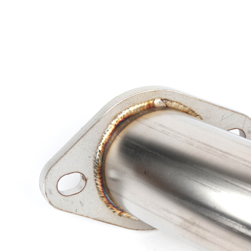 BLOX Racing 2022-2027 WRX Muffler Delete / Axle Back Single Wall 4in - Polished Tips BXEX-51106