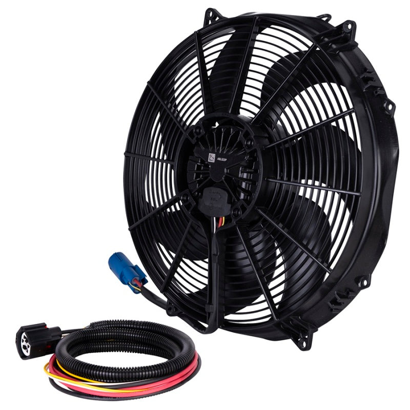 SPAL 30107328-PKG 15.2 Inch 500W Brushless Fan Flush Mount with Jumper Harness
