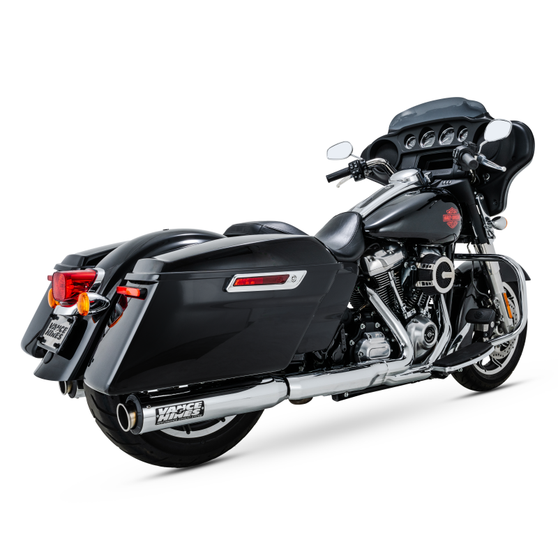 Vance & Hines 16721 Supersport Slip-On Chrome for 2017-2026 Harley-Davidson Touring