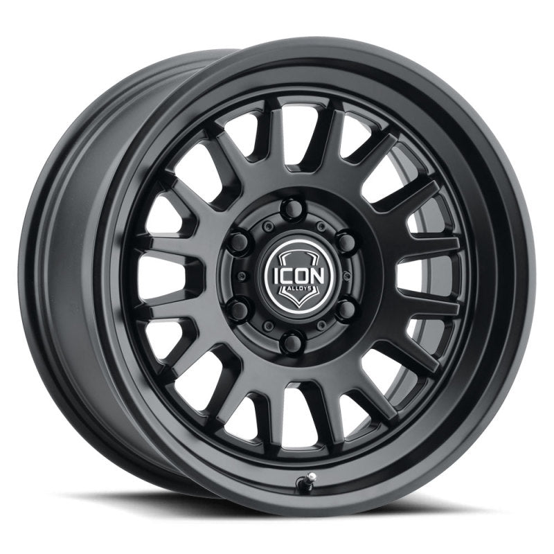 ICON Alloys Cajon 20x9 / 6x5.5 / 0mm / 5in BS Silver Machined Wheel w/ GB Lip