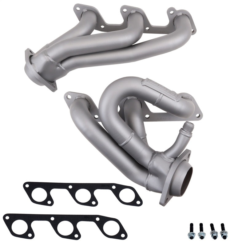 BBK Performance 4010 Shorty Headers 1-5/8 Titanium Ceramic for 2005-2010 Ford Mustang V6 4.0L