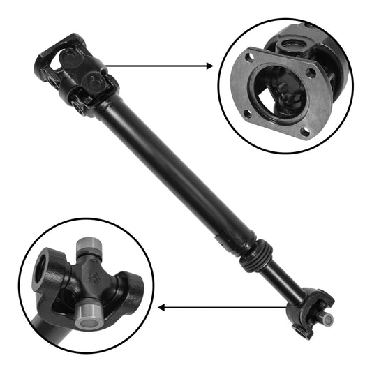 Yukon Gear & Axle ZDS9106 USA Standard Driveshaft for 2000-2002 Dodge Ram 2500/3500 Front