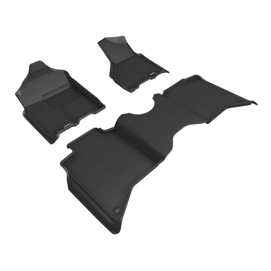 3D MAXpider Kagu Rear Floor Mats for 2019-2024 Ram 3500