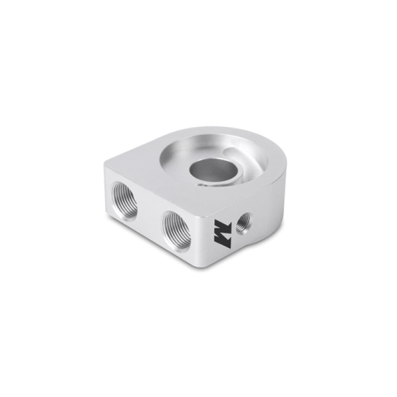 Mishimoto Silver M20 Oil Sandwich Plate - #MMOP-SP