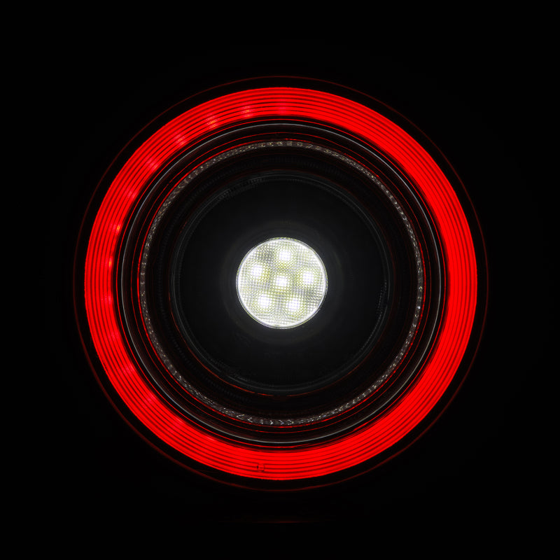 AlphaRex 668003 10-15 Ferrari 458 NOVA-Series Prismatic LED Tail Lights Red Smoke