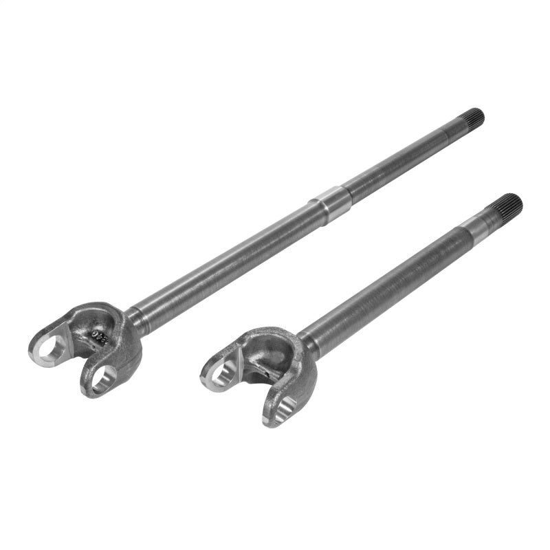 Yukon Gear & Axle YA W24172 For 18-19 Jeep Wrangler Front 4340 Chromoly Axle Kit Dana 44 32 Spline with 1350 (7166) Joints