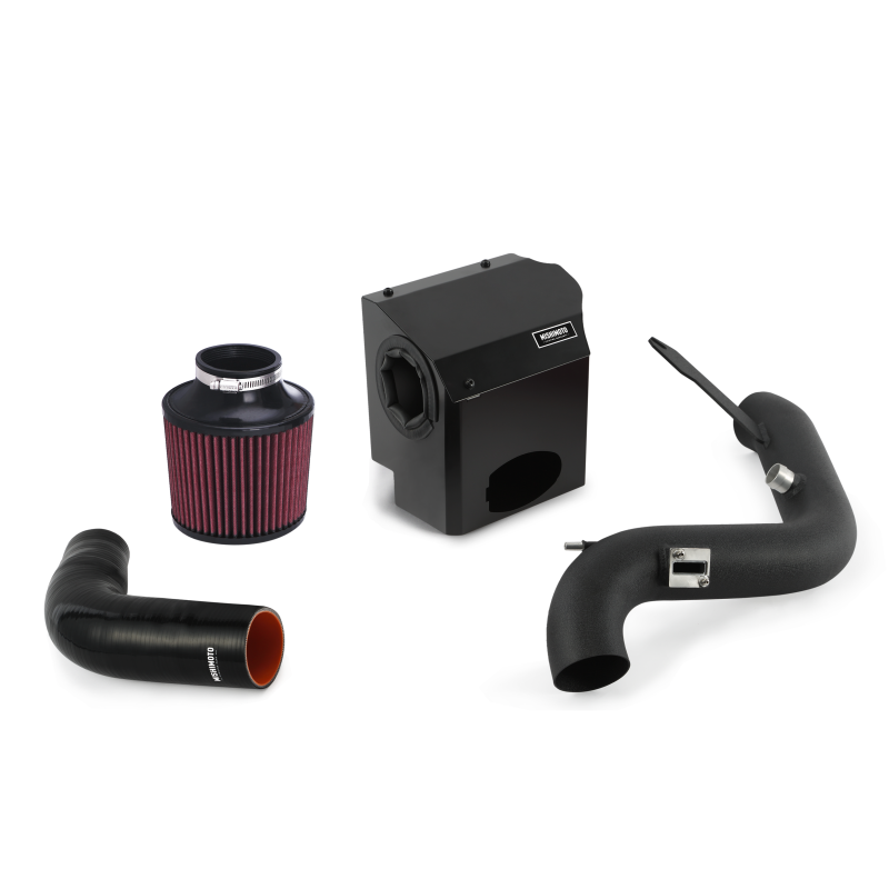 Mishimoto 14-15 Ford Fiesta ST 1.6L Performance Air Intake Kit - Wrinkle Black - #MMAI-FIST-14WBK