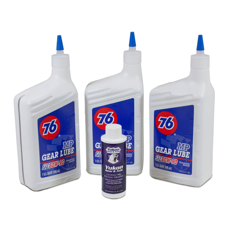 Yukon Gear & Axle OK 3-QRT-CONV-A 3 Qt 80W90 Conventional Gear Oil with Posi Additive