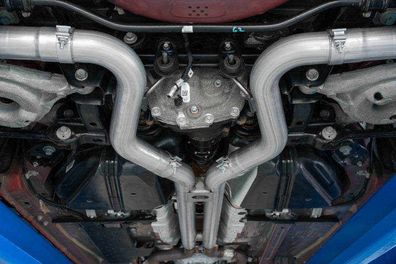 MBRP Mustang GT 5.0 3in Cat Back w/ Quad 4.0in Dual-Wall Tips- T304