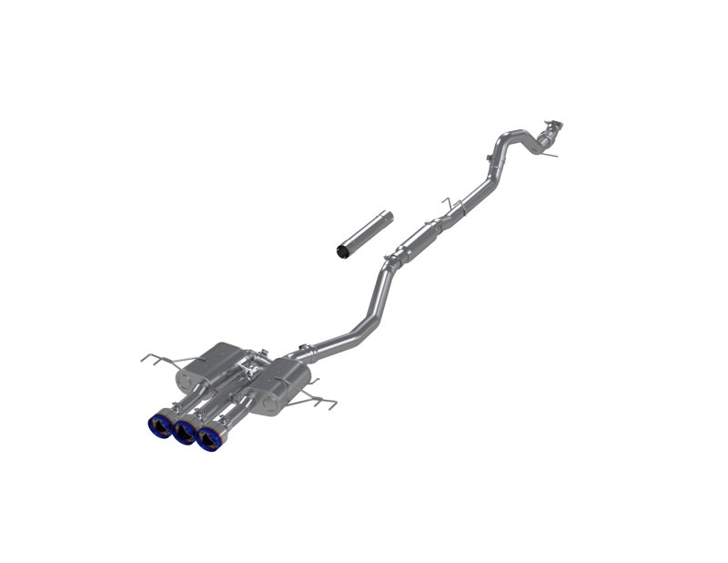 MBRP Integra Type-R 3in Cat-Back Triple Center Outlet Exhaust w/Burnt