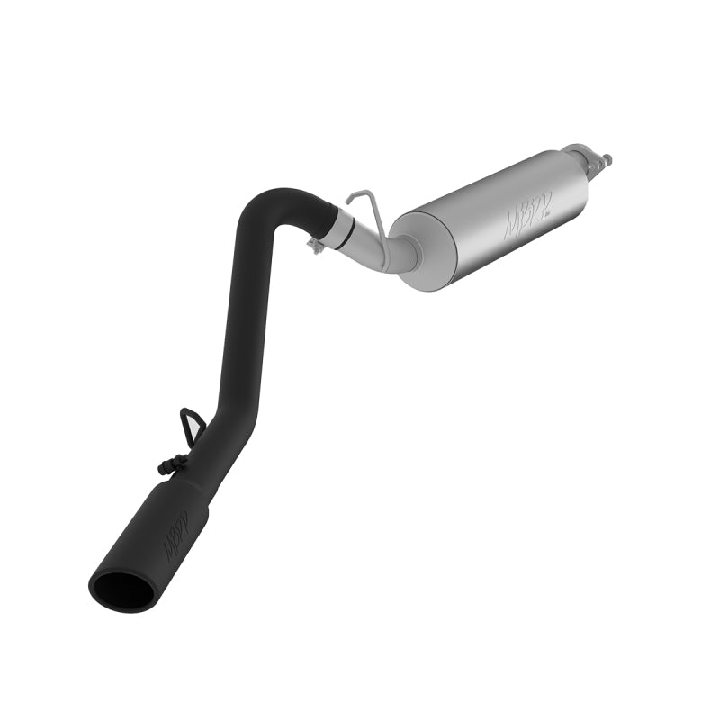 MBRP S5500BLK Cat-Back Exhaust System - 2000-2006 Jeep Wrangler TJ | Black Coated