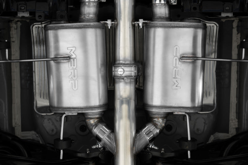 MBRP Civic Type R 3in Cat-Back Exhaust Triple Center Outlet w/ Burnt